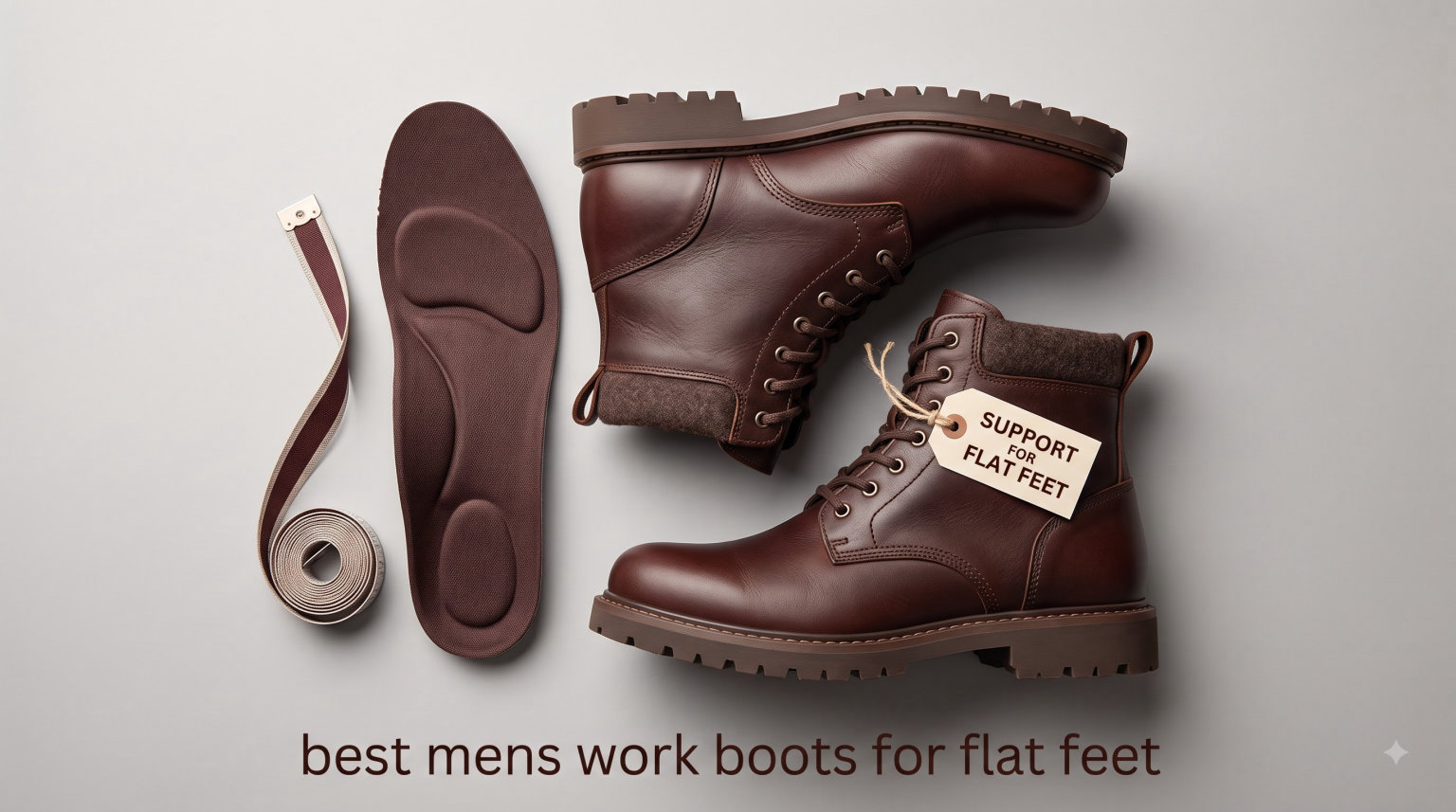 best mens work boots for flat feet