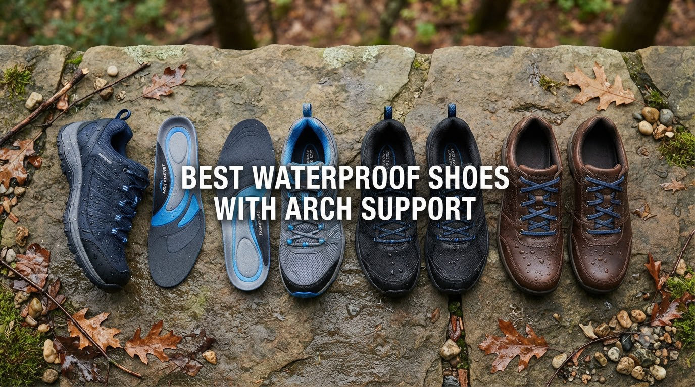 best waterproof shoes with arch support