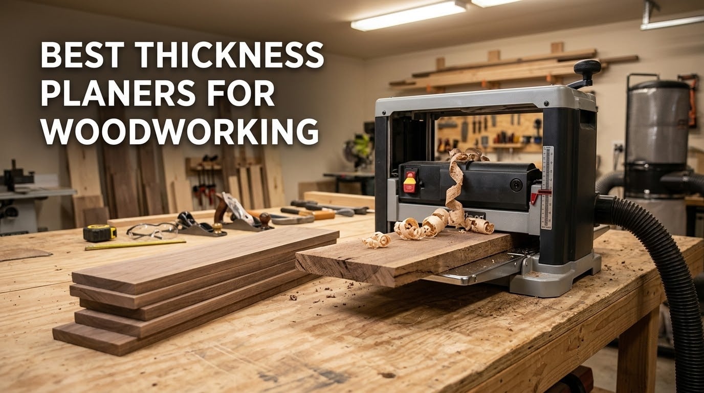 best thickness planers for woodworking