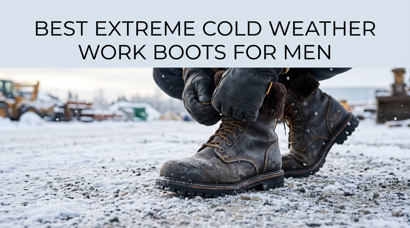 best extreme cold weather work boots for men