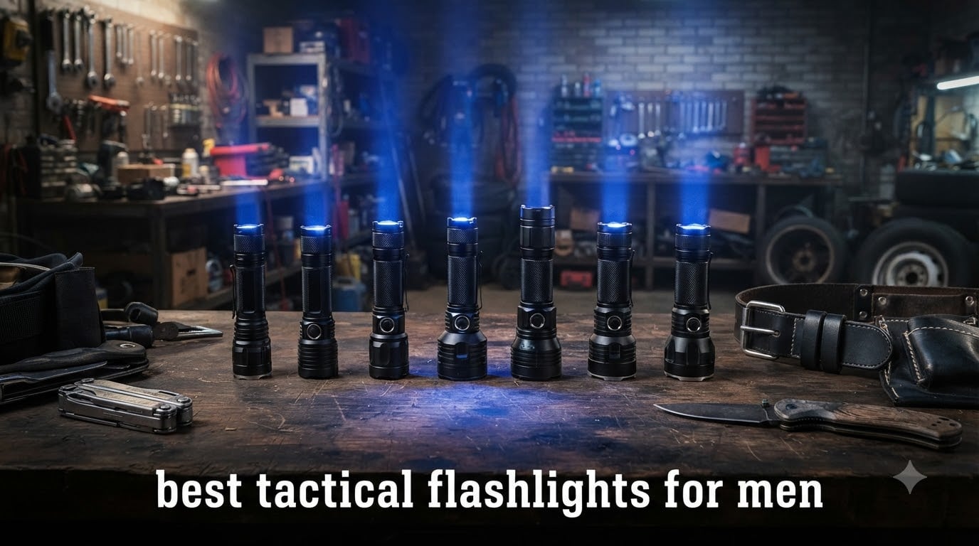 best tactical flashlights for men