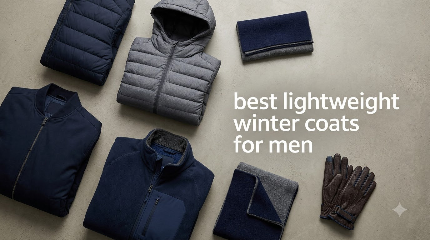best lightweight winter coats for men