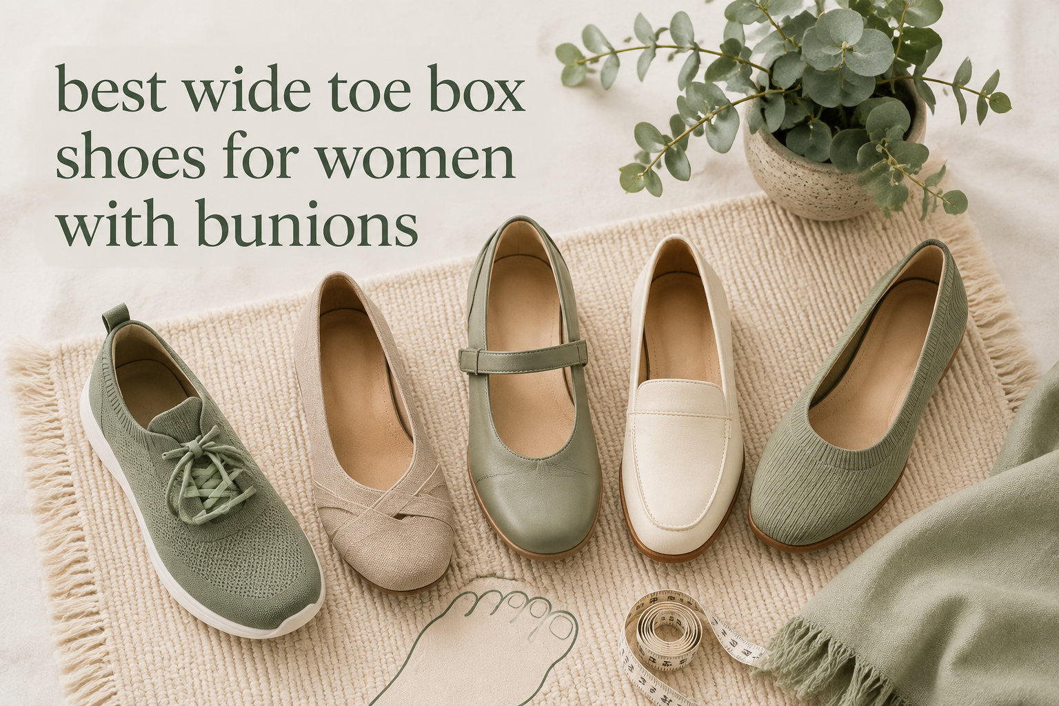 best wide toe box shoes for women with bunions