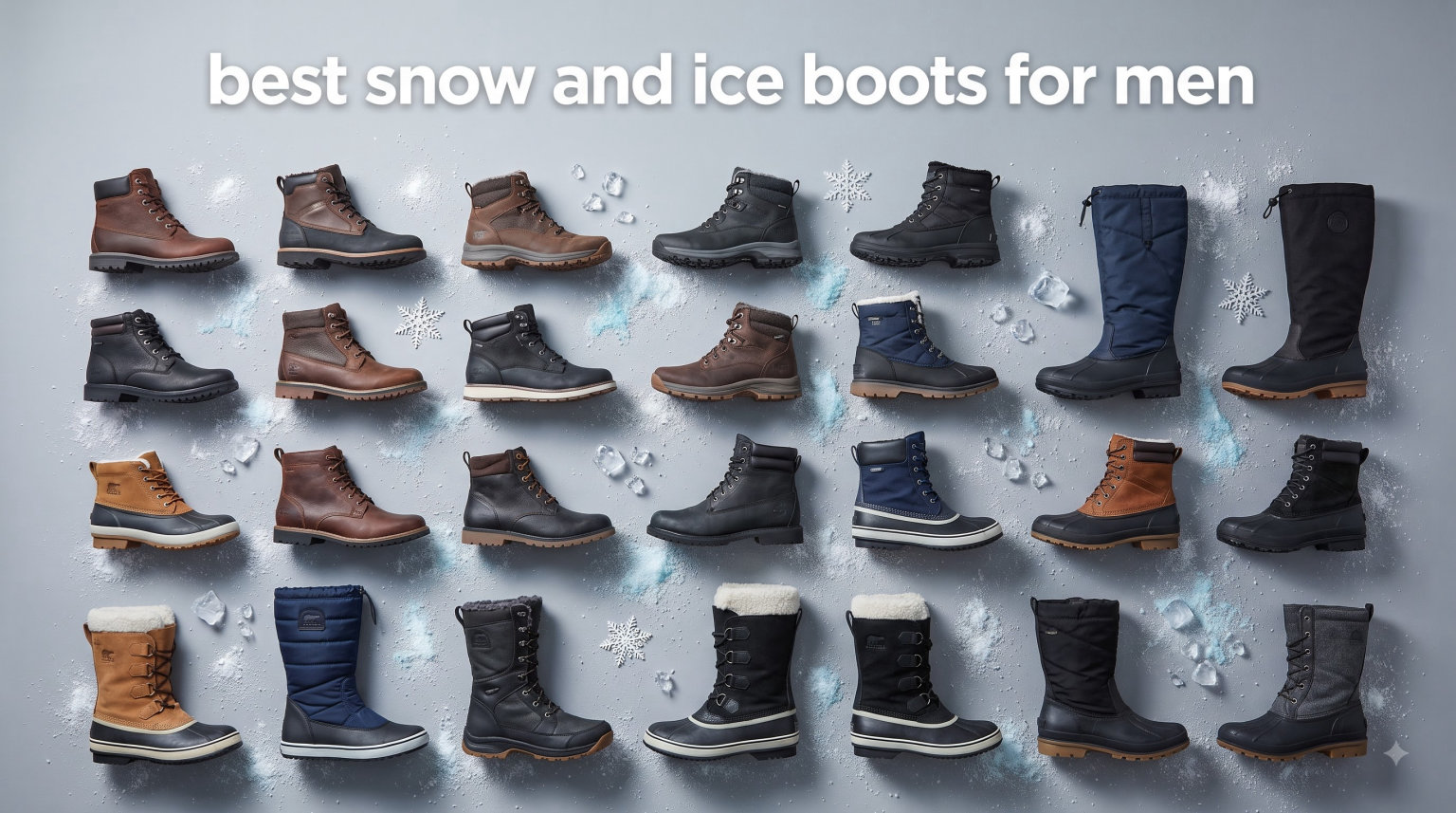best snow and ice boots for men