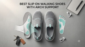 best slip on walking shoes with arch support