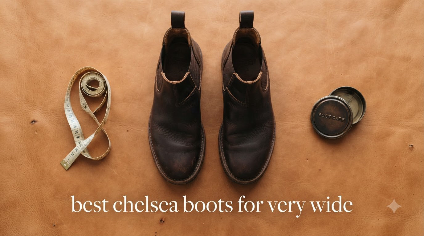 best chelsea boots for very wide