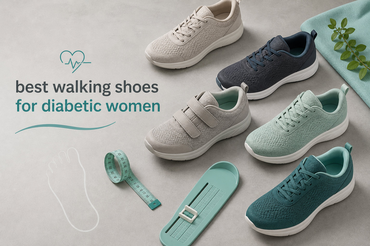 best walking shoes for diabetic women
