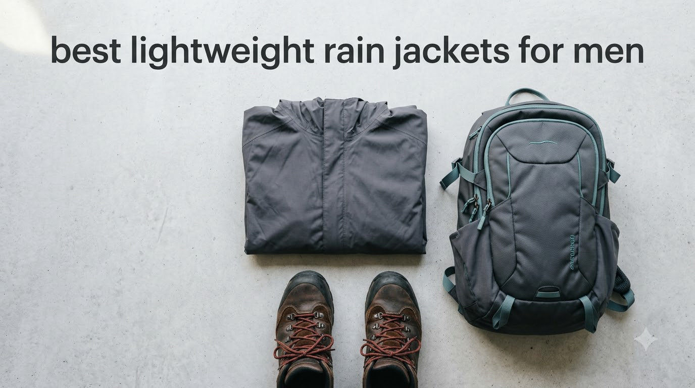 best lightweight rain jackets for men
