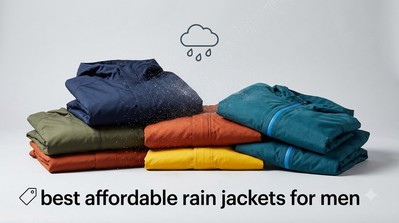 best affordable rain jackets for men
