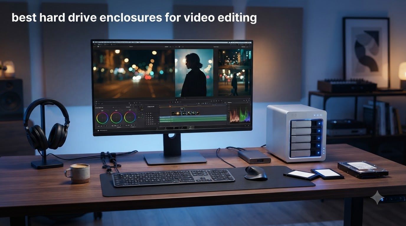 best hard drive enclosures for video editing