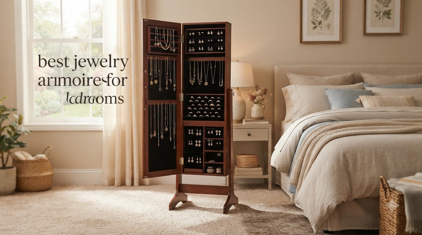 best jewelry armoires for bedrooms