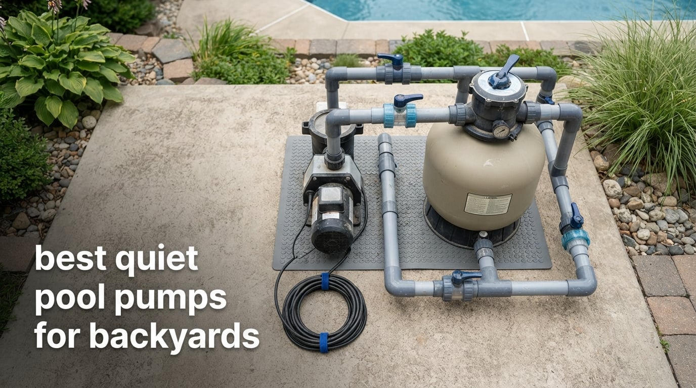 best quiet pool pumps for backyards