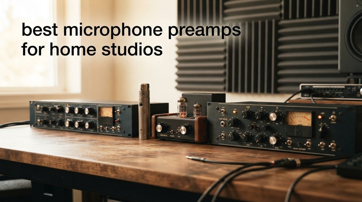 best microphone preamps for home studios