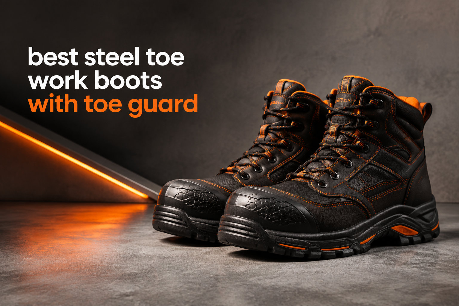 best steel toe work boots with toe guard