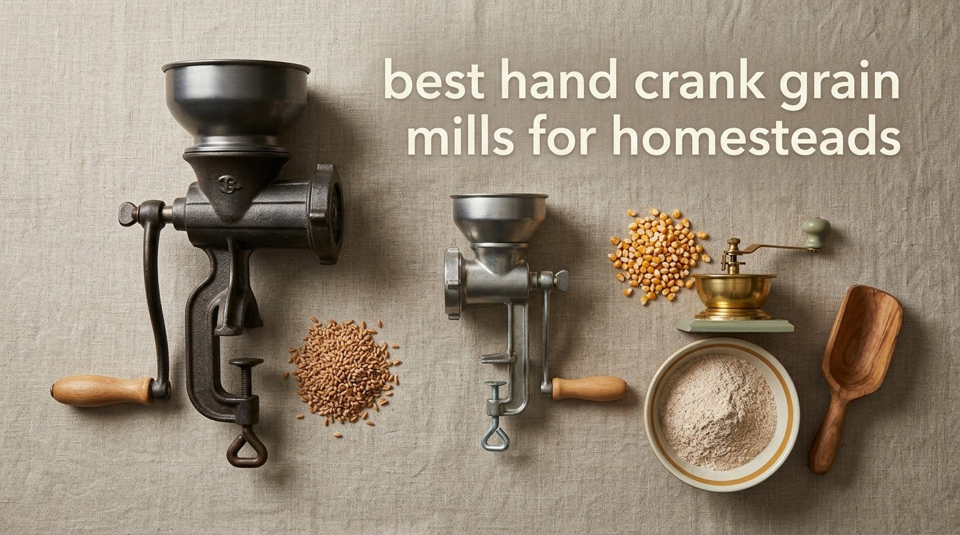 best hand crank grain mills for homesteads