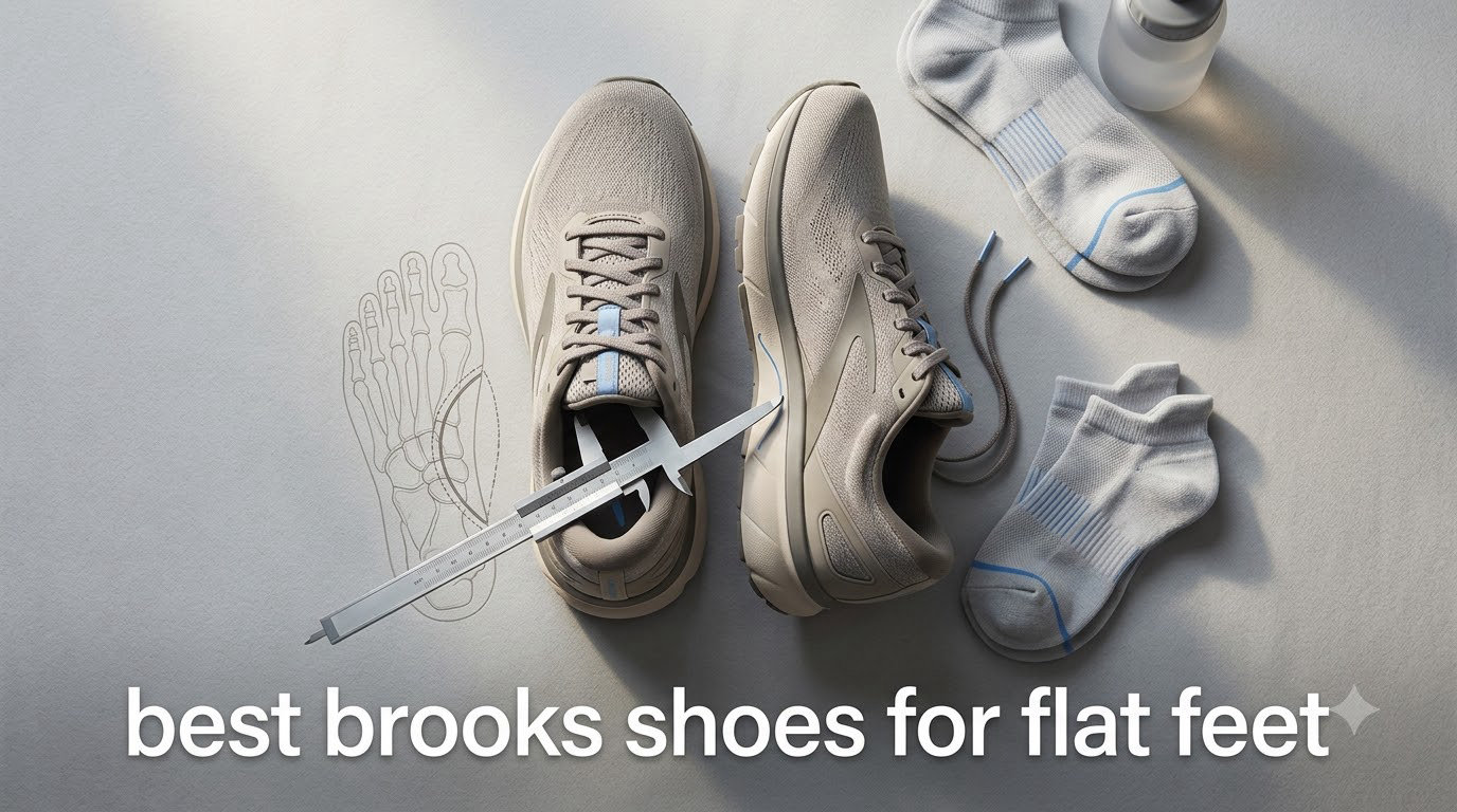 best brooks shoes for flat feet