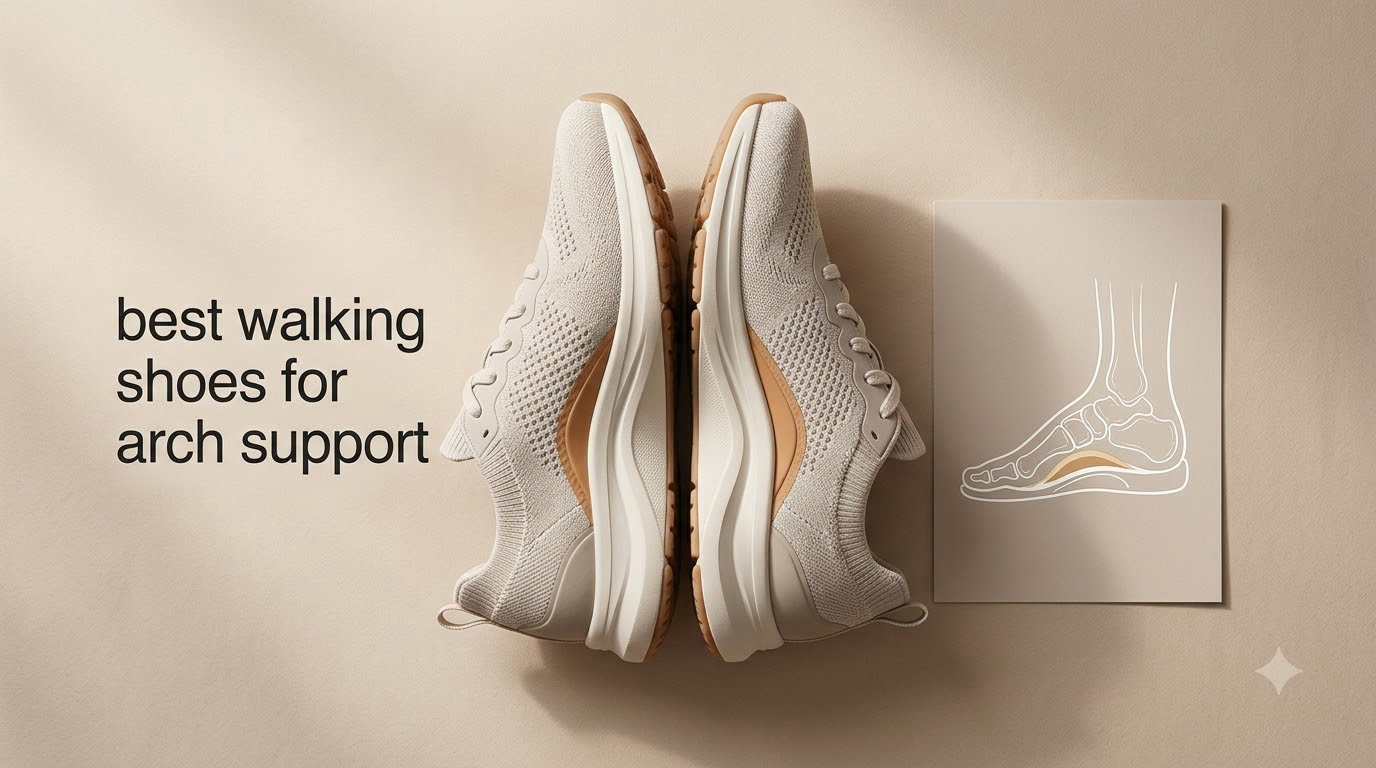 best walking shoes for arch support