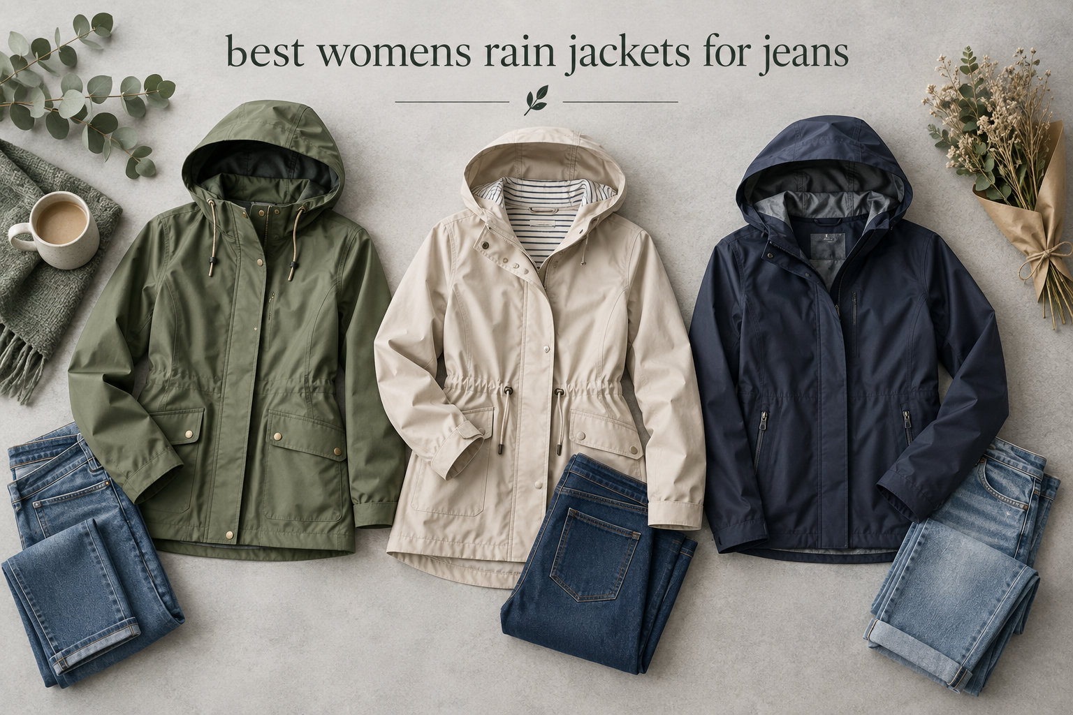 best womens rain jackets for jeans