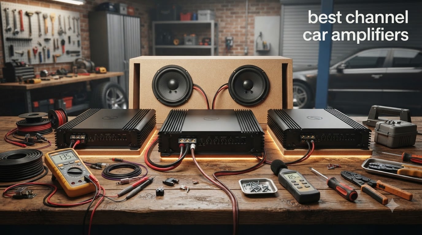 best 4 channel car amplifiers