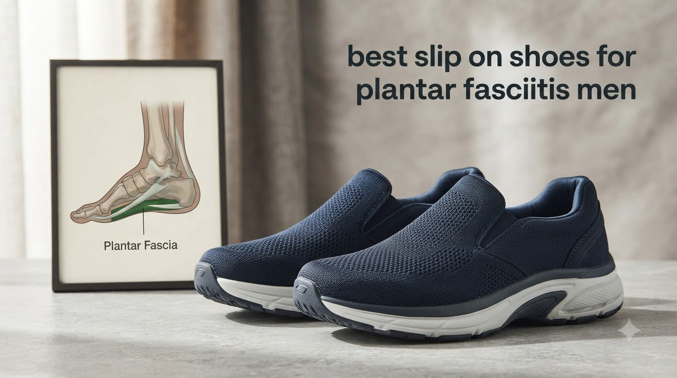 best slip on shoes for plantar fasciitis men
