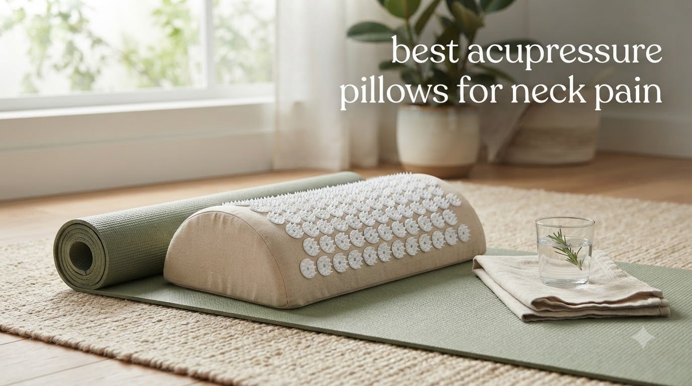 best acupressure pillows for neck pain