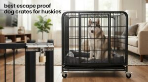 best escape proof dog crates for huskies