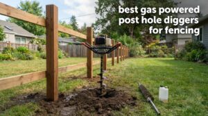 best gas powered post hole diggers for fencing