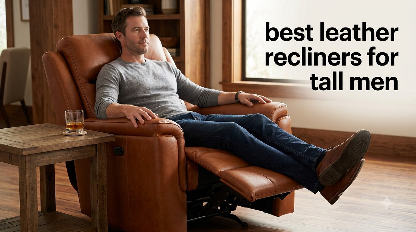 best leather recliners for tall men