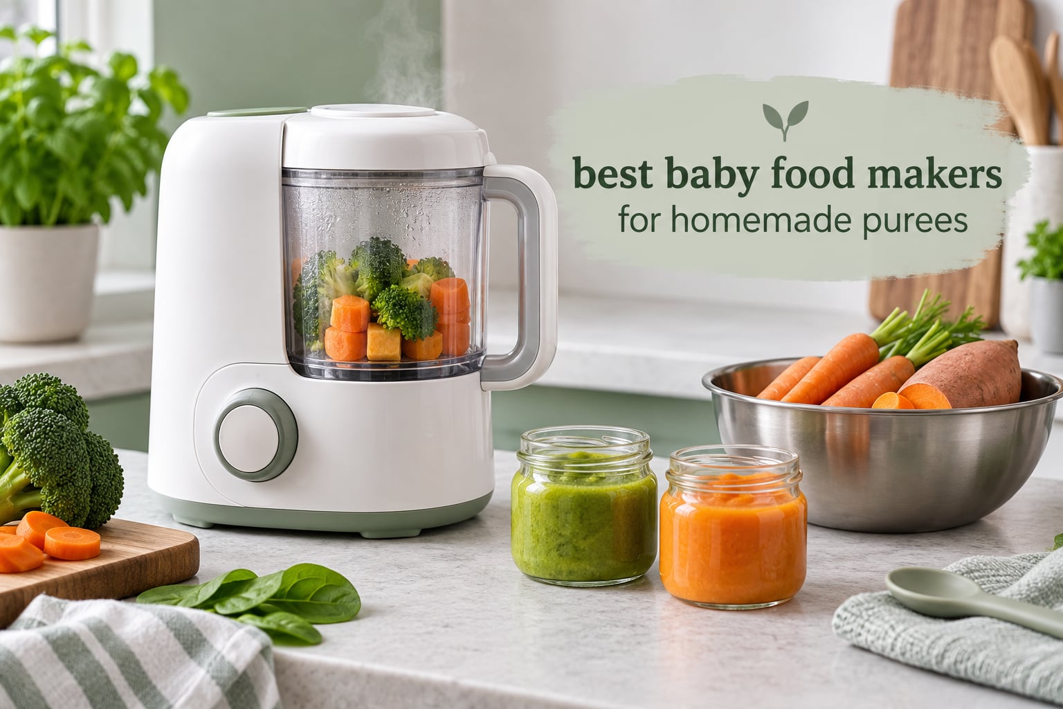 best baby food makers for homemade purees