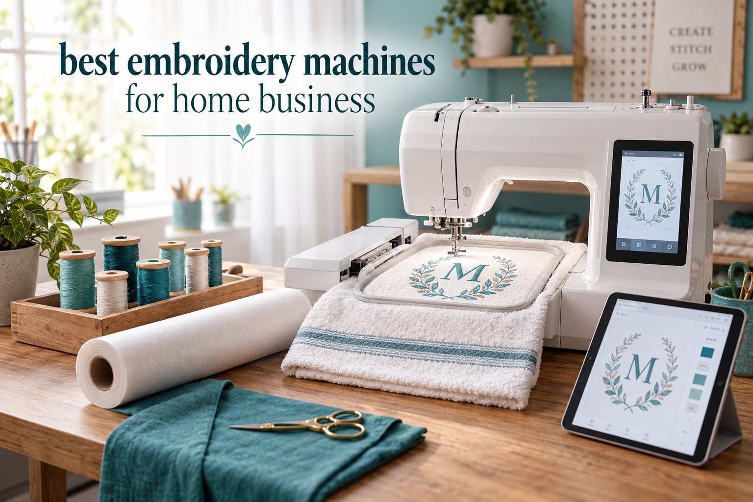 best embroidery machines for home business