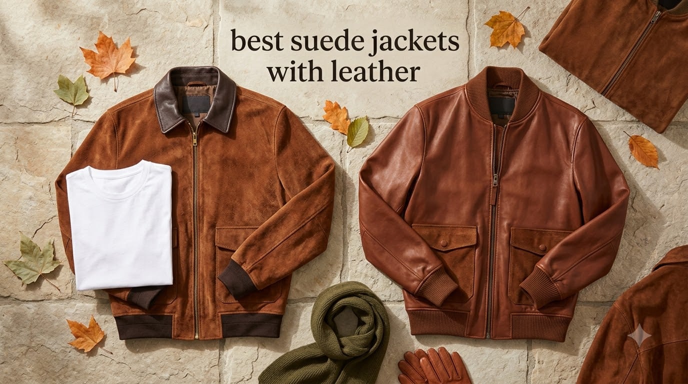 best suede jackets with leather