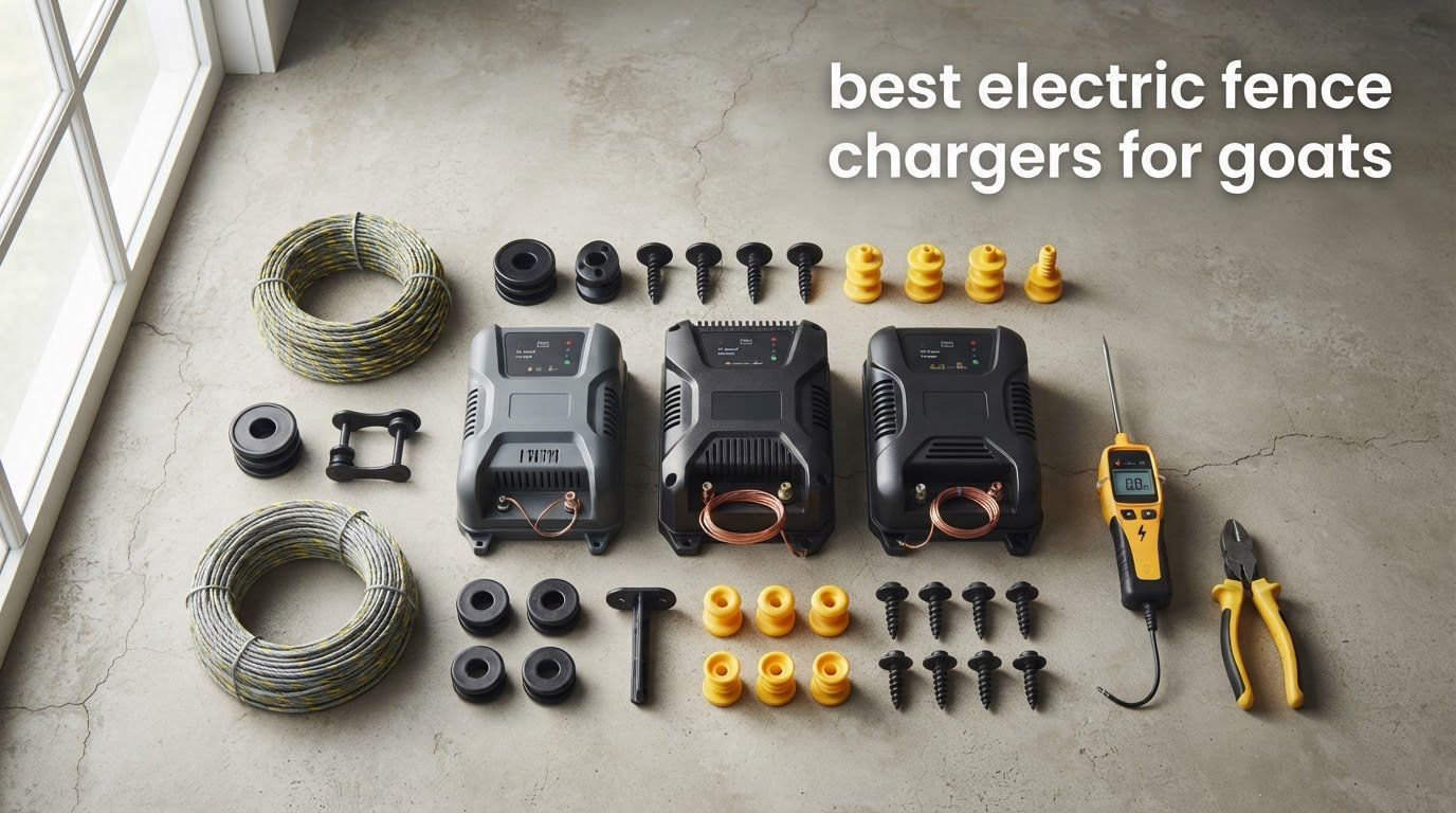 best electric fence chargers for goats