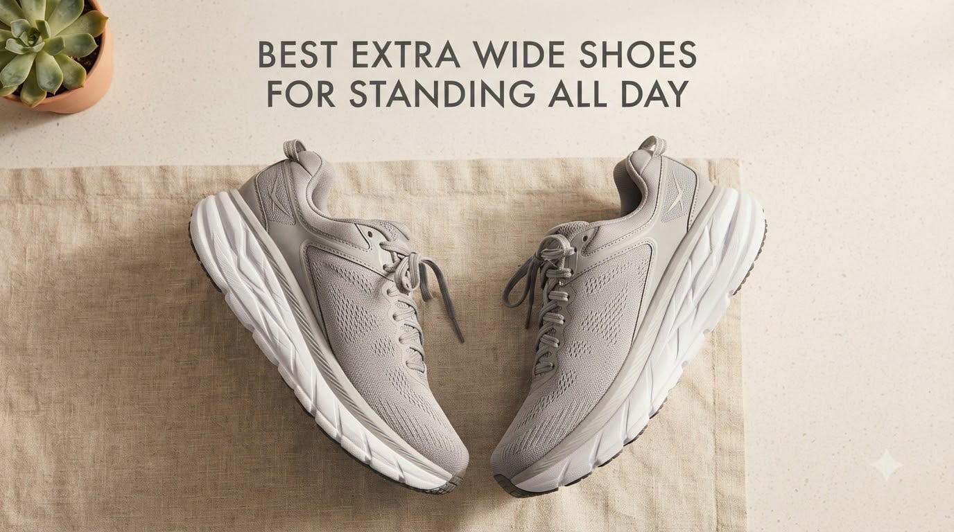 best extra wide shoes for standing all day