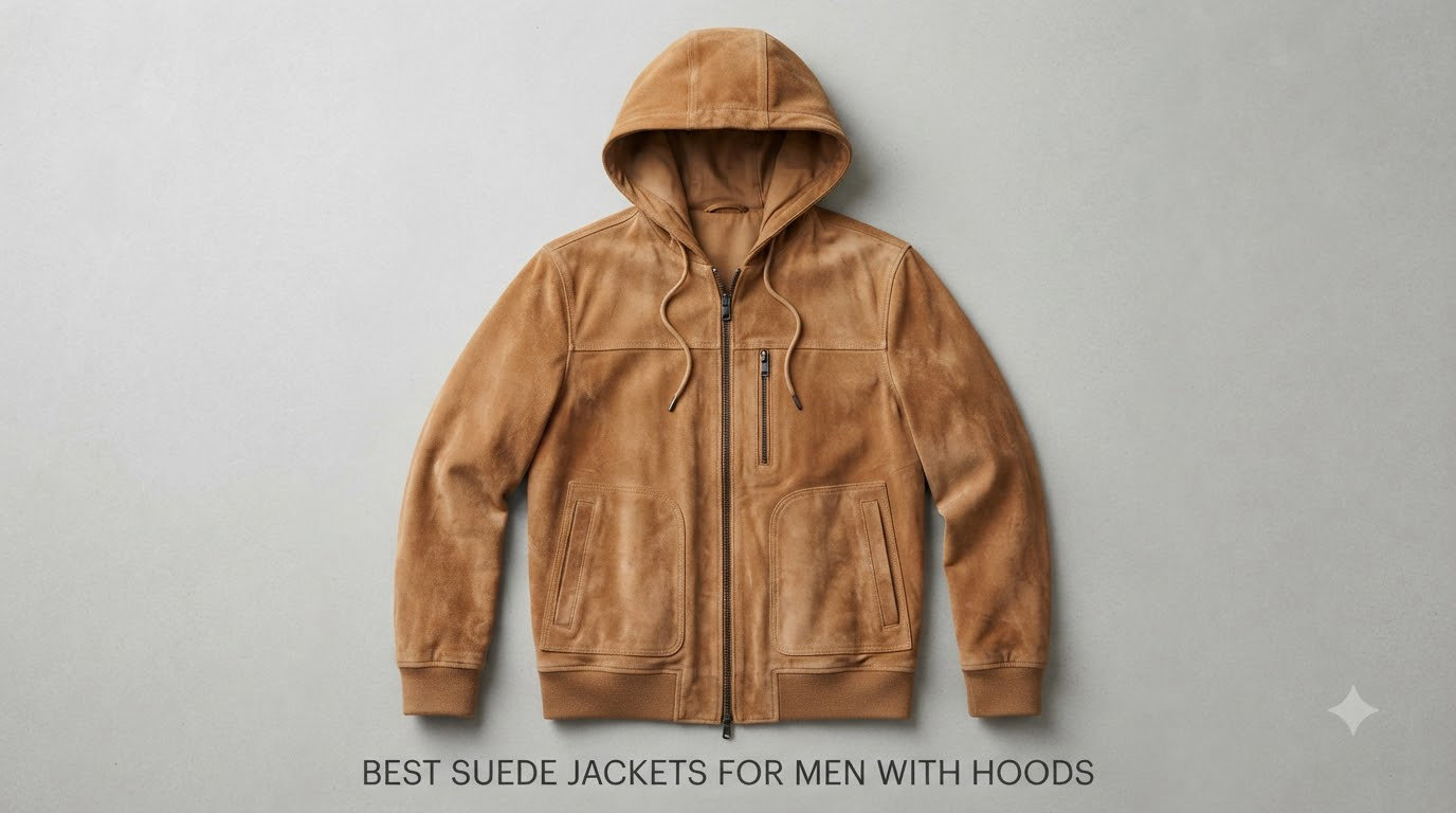 best suede jackets for men with hoods