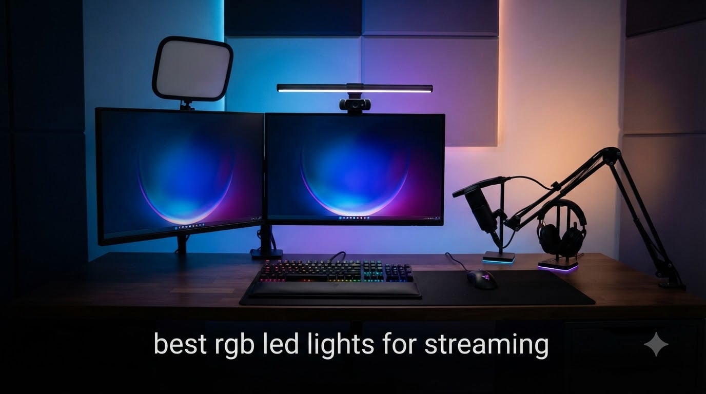 best rgb led lights for streaming