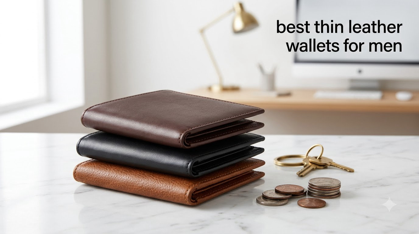best thin leather wallets for men