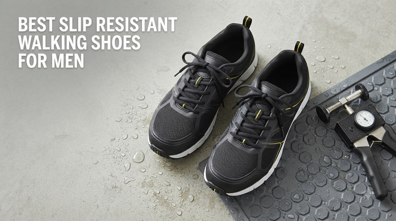 best slip resistant walking shoes for men