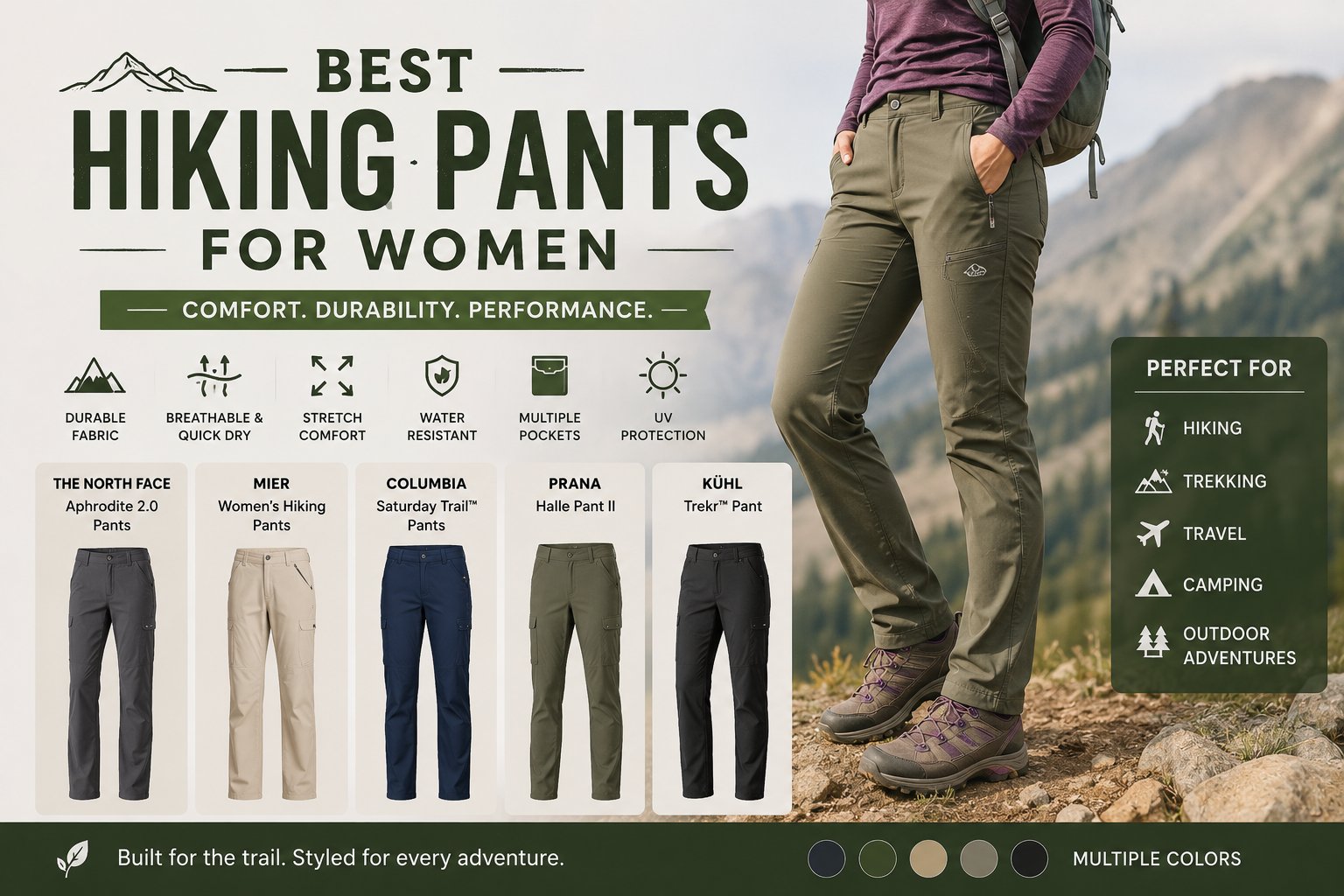 best hiking pants for women