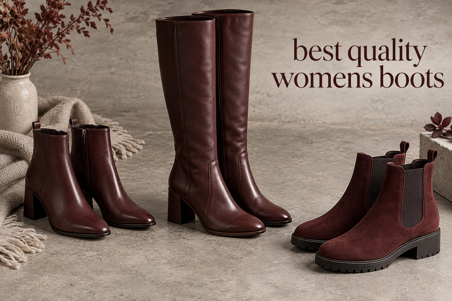 best quality womens boots