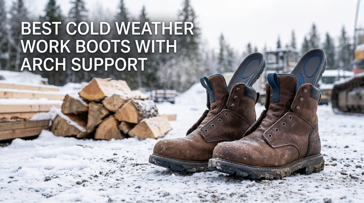 best cold weather work boots with arch support
