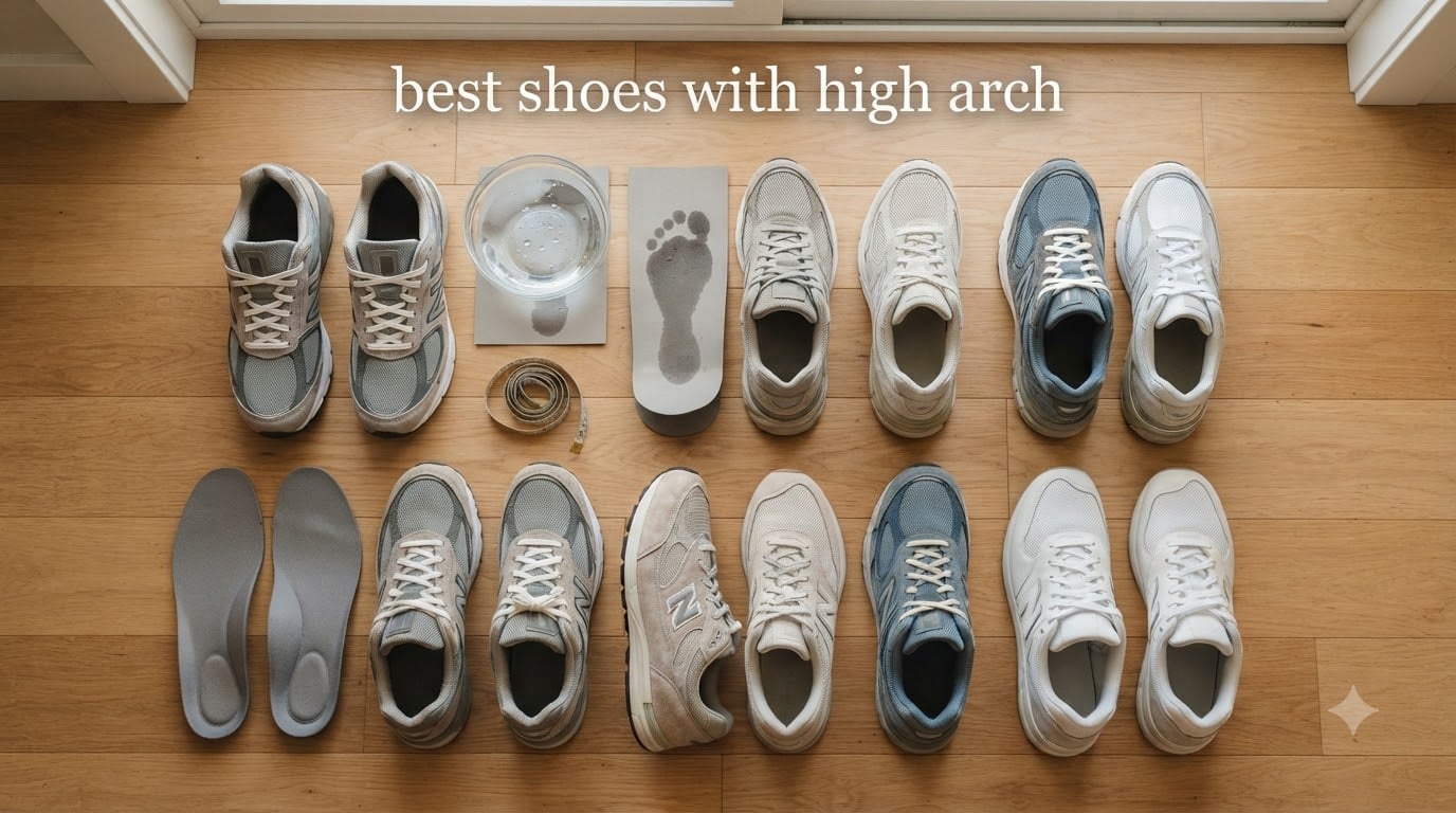 best shoes with high arch