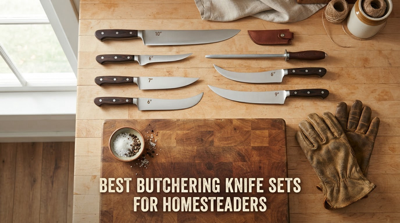 best butchering knife sets for homesteaders