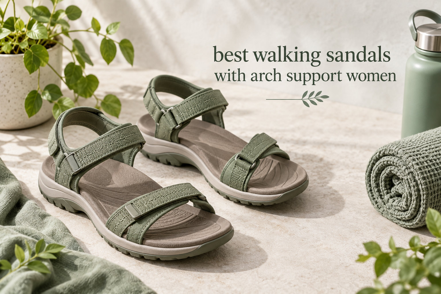 best walking sandals with arch support women