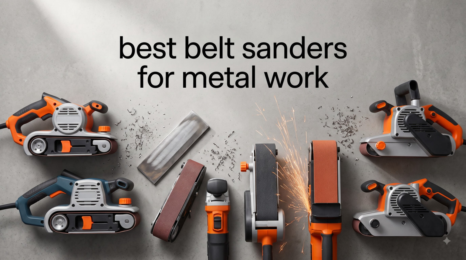 best belt sanders for metal work