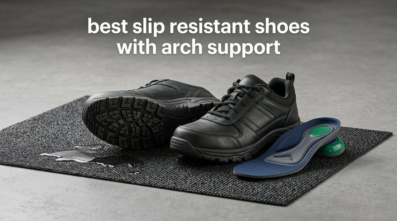 best slip resistant shoes with arch support