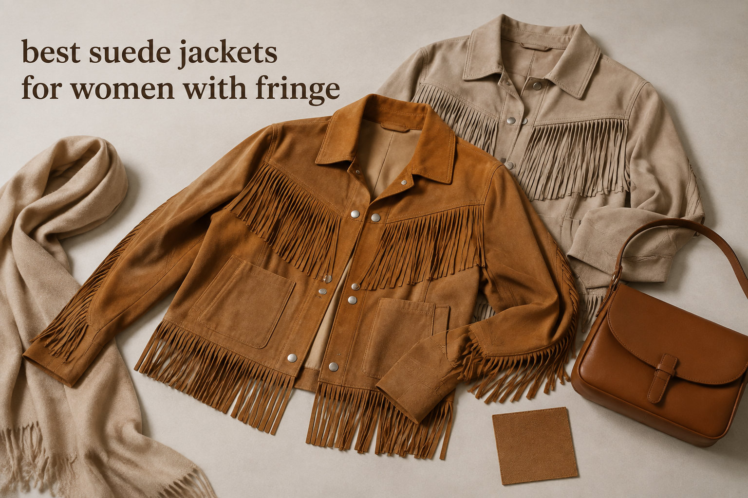 best suede jackets for women with fringe