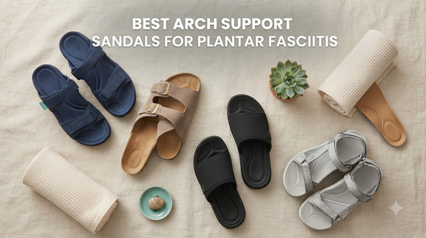 best arch support sandals for plantar fasciitis