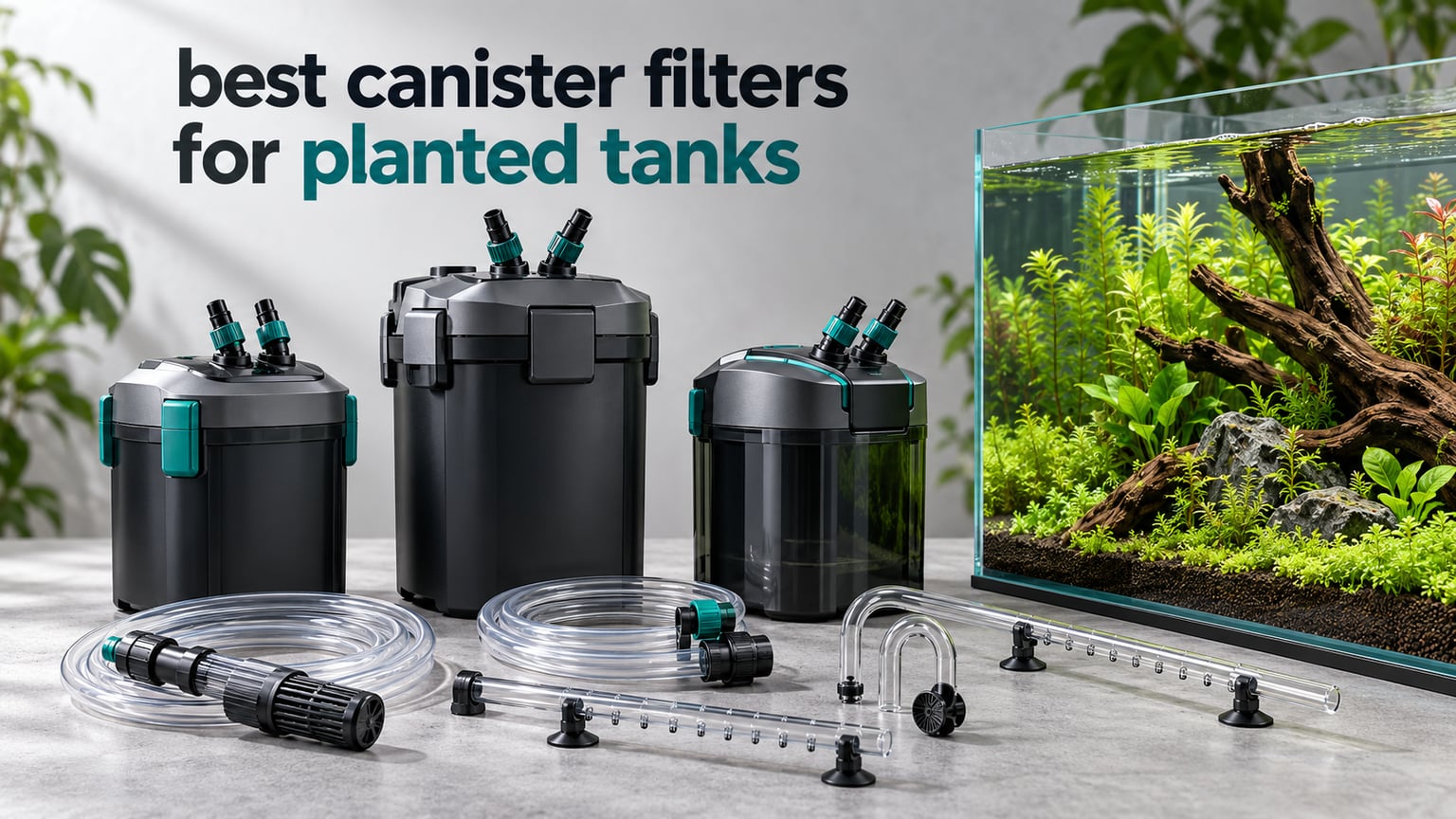 best canister filters for planted tanks