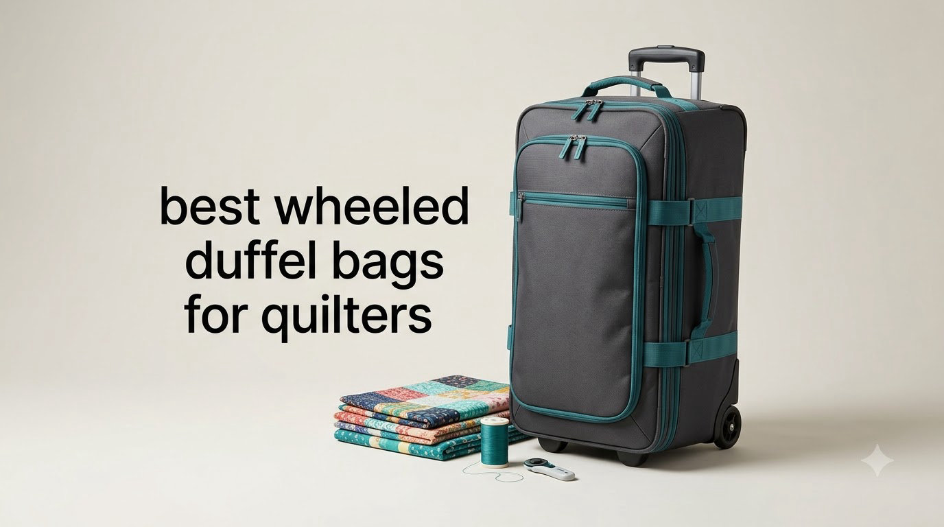 best wheeled duffel bags for quilters