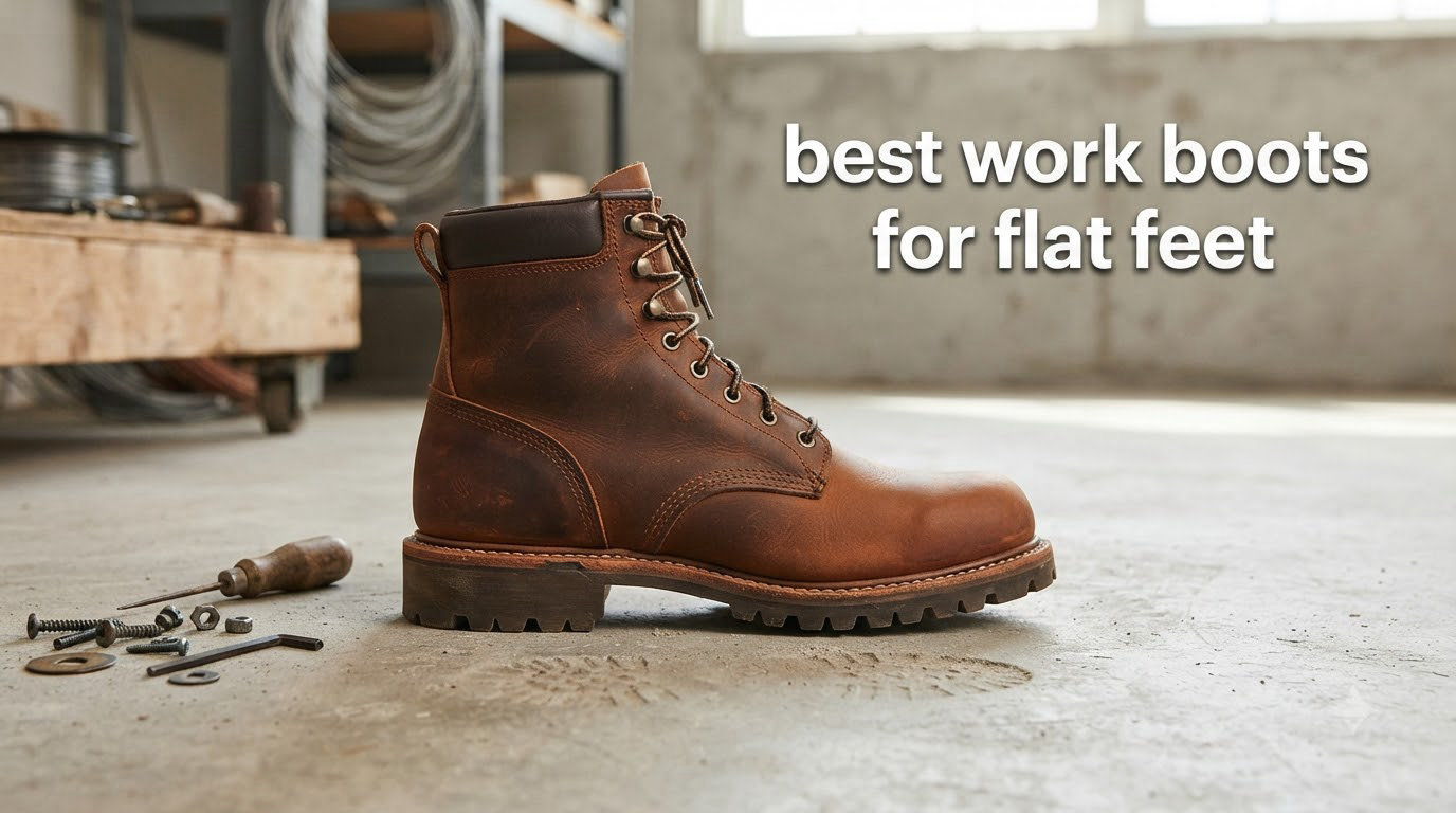 best work boots for flat feet